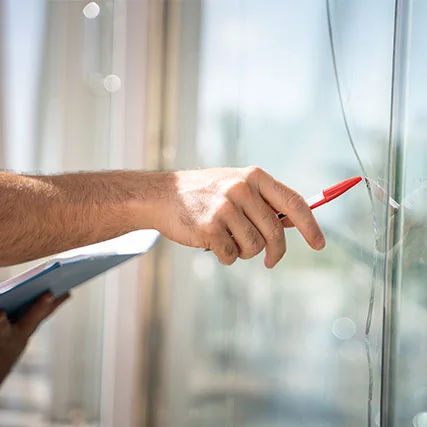 broken glass repair in Land O' Lakes, FL